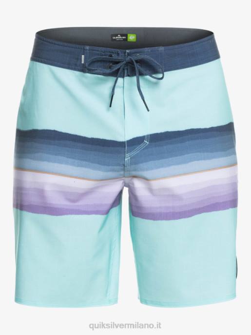 esso Quiksilver uomini surfsilk resina tinta 19 boardshorts angelo blu HTZR1438