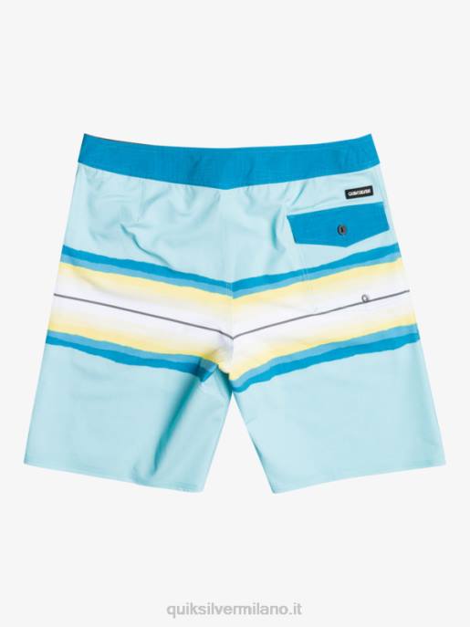 esso Quiksilver uomini surfsilk resina tinta 19 boardshorts angelo blu HTZR1448