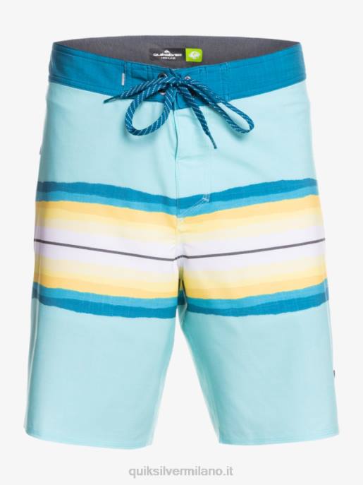 esso Quiksilver uomini surfsilk resina tinta 19 boardshorts angelo blu HTZR1448