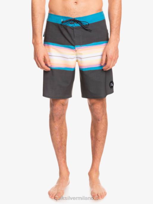 esso Quiksilver uomini surfsilk resina tinta 19 boardshorts asfalto HTZR1446