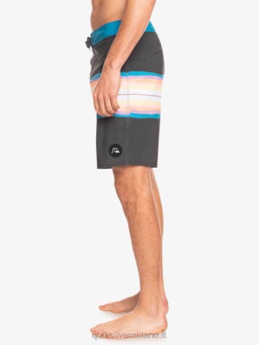 esso Quiksilver uomini surfsilk resina tinta 19 boardshorts asfalto HTZR1446