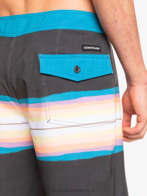 esso Quiksilver uomini surfsilk resina tinta 19 boardshorts asfalto HTZR1446