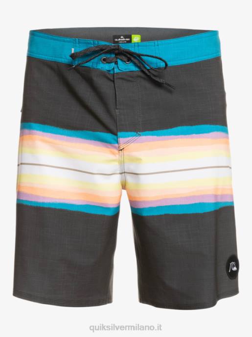 esso Quiksilver uomini surfsilk resina tinta 19 boardshorts asfalto HTZR1446