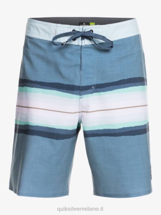 esso Quiksilver uomini surfsilk resina tinta 19 boardshorts capitani blu HTZR1444