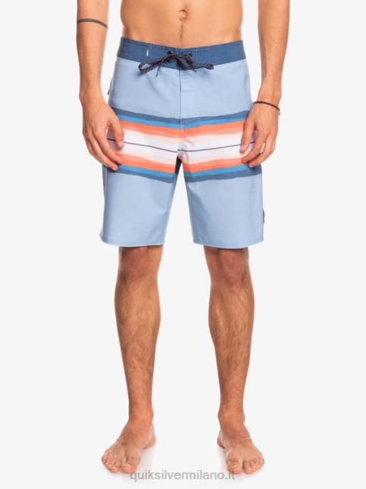 esso Quiksilver uomini surfsilk resina tinta 19 boardshorts denim sbiadito HTZR1449