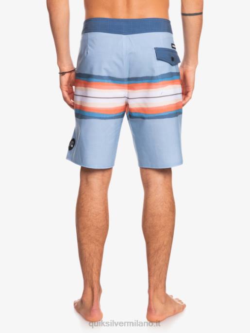 esso Quiksilver uomini surfsilk resina tinta 19 boardshorts denim sbiadito HTZR1449