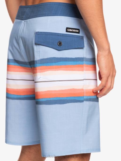 esso Quiksilver uomini surfsilk resina tinta 19 boardshorts denim sbiadito HTZR1449