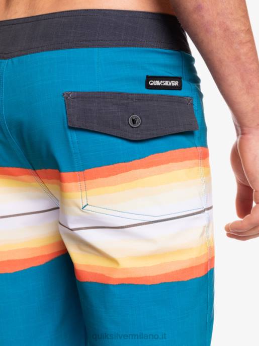 esso Quiksilver uomini surfsilk resina tinta 19 boardshorts porto marittimo HTZR1439