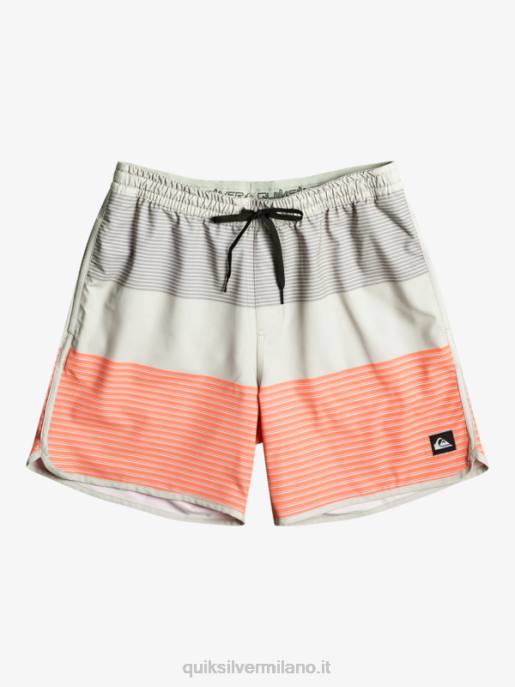 esso Quiksilver uomini surfsilk tijuana 17 raffiche viola grigio HTZR513