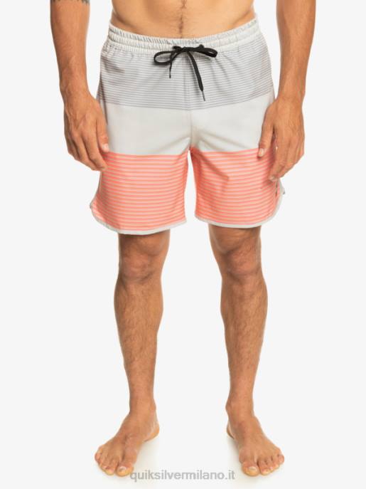 esso Quiksilver uomini surfsilk tijuana 17 raffiche viola grigio HTZR513