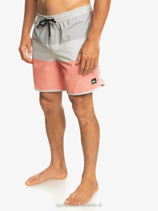 esso Quiksilver uomini surfsilk tijuana 17 raffiche viola grigio HTZR513
