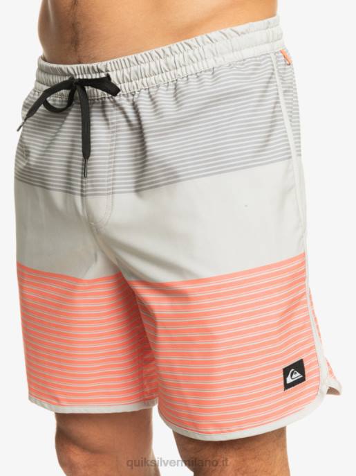 esso Quiksilver uomini surfsilk tijuana 17 raffiche viola grigio HTZR513