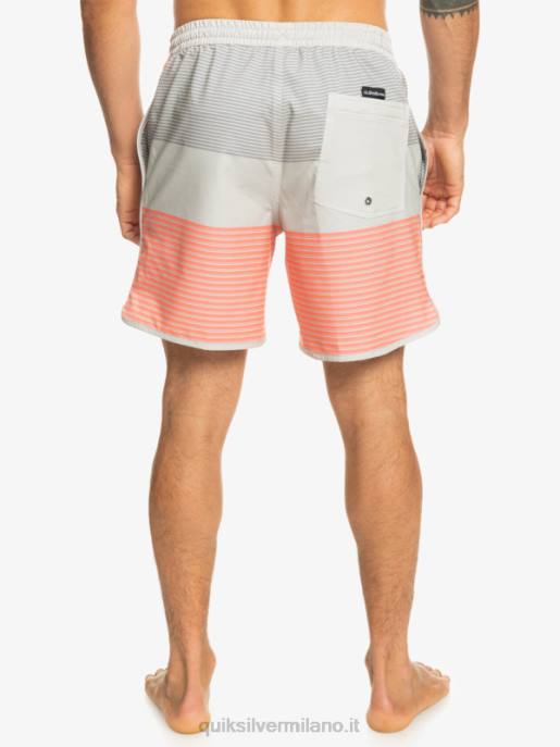 esso Quiksilver uomini surfsilk tijuana 17 raffiche viola grigio HTZR513