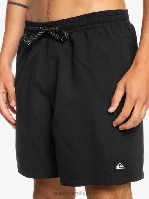 esso Quiksilver uomini tutti i giorni 17 raffiche nero HTZR619