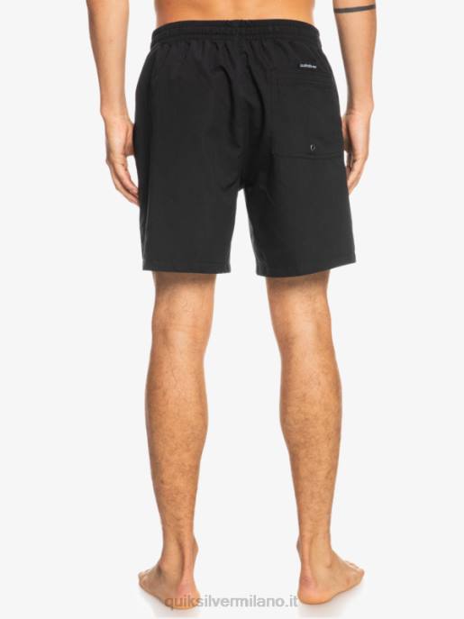 esso Quiksilver uomini tutti i giorni 17 raffiche nero HTZR619