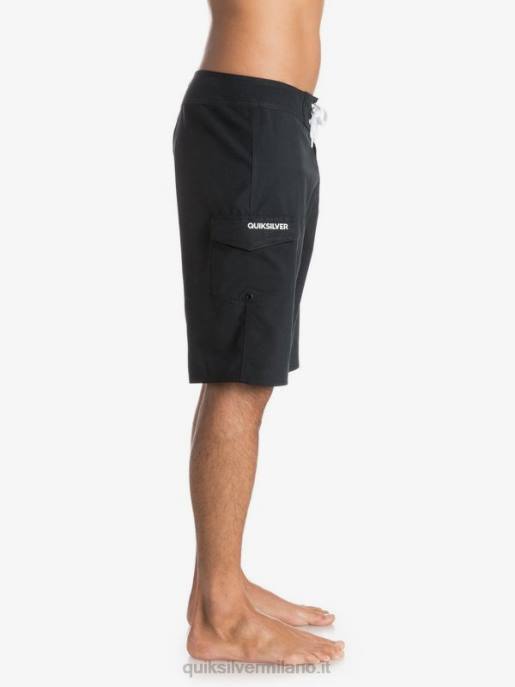 esso Quiksilver uomini tutti i giorni 21 boardshorts nero HTZR1536