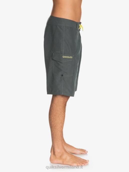 esso Quiksilver uomini tutti i giorni 21 boardshorts ombra scura HTZR1537