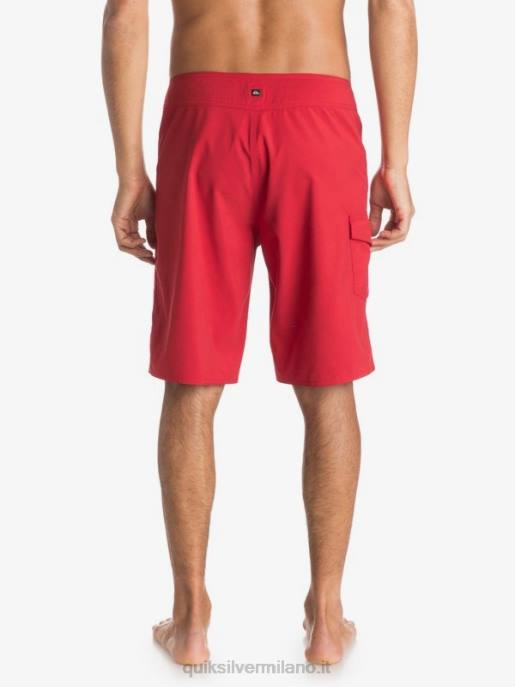 esso Quiksilver uomini tutti i giorni 21 boardshorts rosso vivace HTZR1543