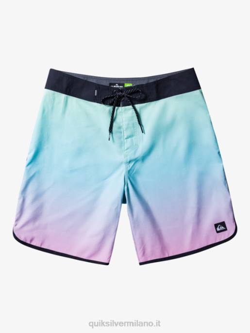 esso Quiksilver uomini tutti i giorni capesante 19 boardshorts blu del fiume HTZR766