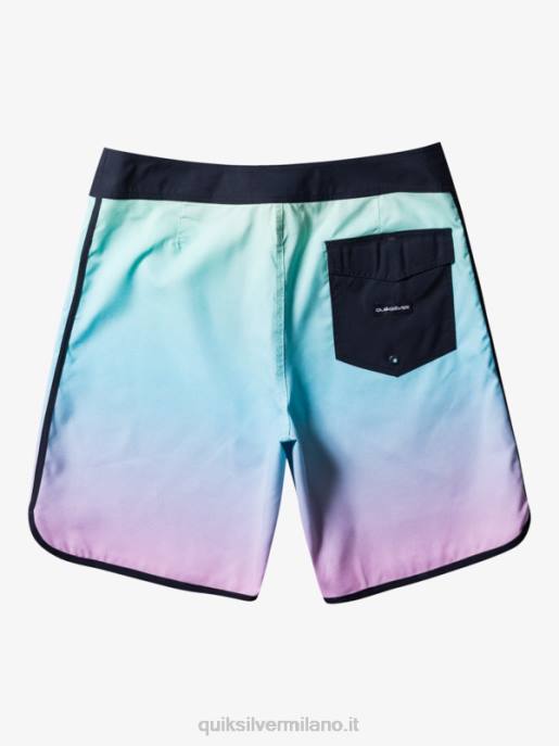 esso Quiksilver uomini tutti i giorni capesante 19 boardshorts blu del fiume HTZR766