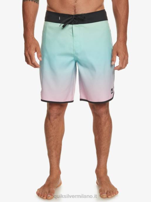 esso Quiksilver uomini tutti i giorni capesante 19 boardshorts blu del fiume HTZR766