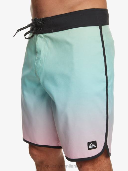 esso Quiksilver uomini tutti i giorni capesante 19 boardshorts blu del fiume HTZR766