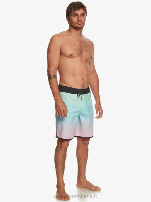esso Quiksilver uomini tutti i giorni capesante 19 boardshorts blu del fiume HTZR766