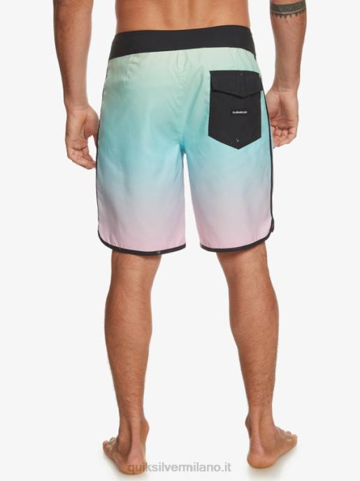 esso Quiksilver uomini tutti i giorni capesante 19 boardshorts blu del fiume HTZR766