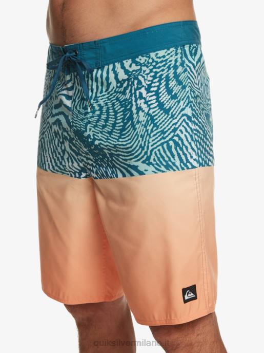 esso Quiksilver uomini tutti i giorni divisione 20 boardshorts blu marocchino HTZR668