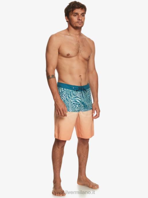 esso Quiksilver uomini tutti i giorni divisione 20 boardshorts blu marocchino HTZR668