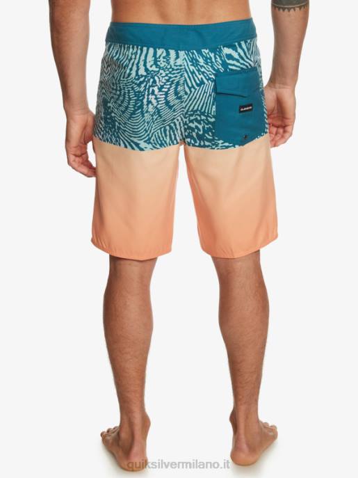 esso Quiksilver uomini tutti i giorni divisione 20 boardshorts blu marocchino HTZR668