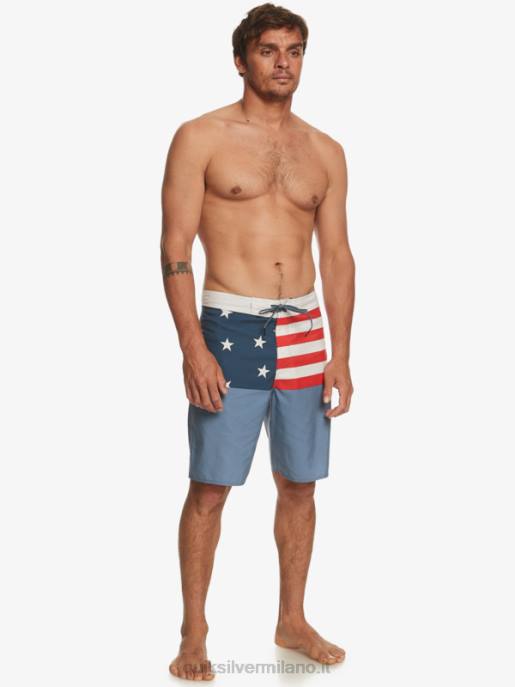 esso Quiksilver uomini tutti i giorni divisione 20 boardshorts marina di mezzanotte HTZR670