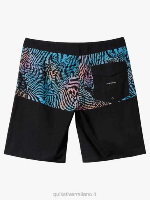 esso Quiksilver uomini tutti i giorni divisione 20 boardshorts nero HTZR669