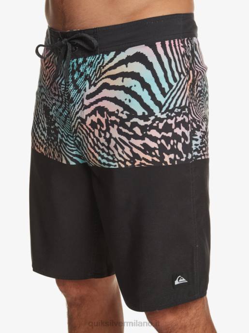 esso Quiksilver uomini tutti i giorni divisione 20 boardshorts nero HTZR669