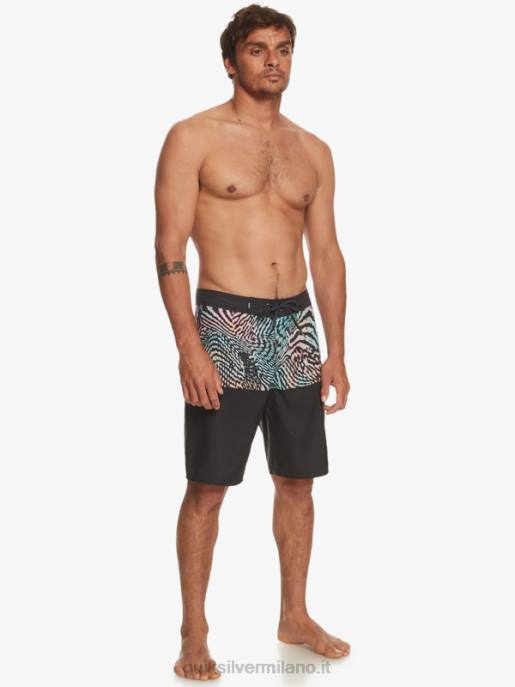 esso Quiksilver uomini tutti i giorni divisione 20 boardshorts nero HTZR669