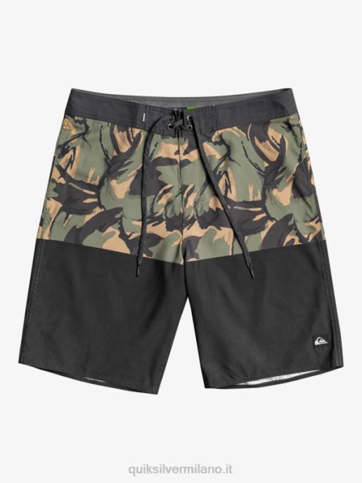 esso Quiksilver uomini tutti i giorni divisione 20 boardshorts nero HTZR671