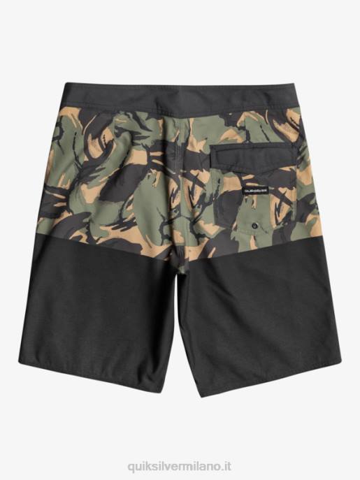 esso Quiksilver uomini tutti i giorni divisione 20 boardshorts nero HTZR671