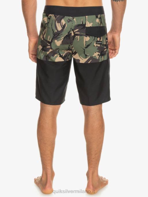 esso Quiksilver uomini tutti i giorni divisione 20 boardshorts nero HTZR671