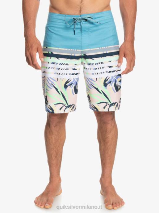 esso Quiksilver uomini tutti i giorni swell visione 20 pantaloncini da spiaggia blu delfino HTZR1617