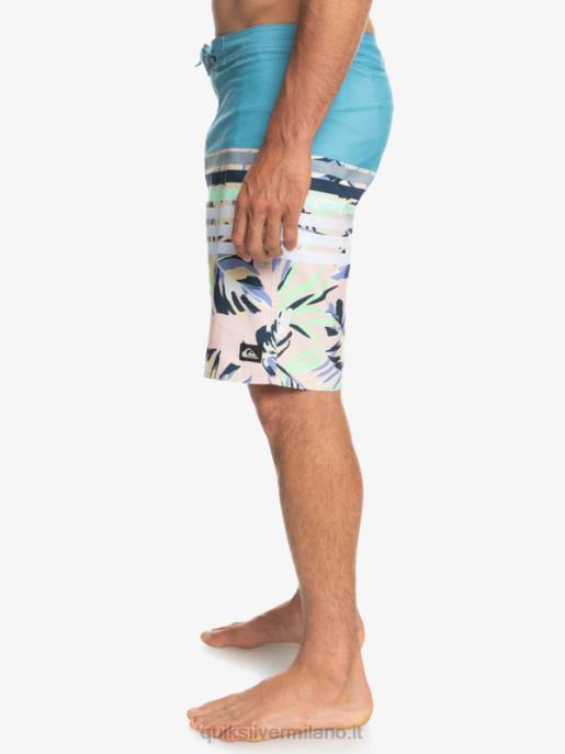 esso Quiksilver uomini tutti i giorni swell visione 20 pantaloncini da spiaggia blu delfino HTZR1617