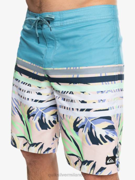 esso Quiksilver uomini tutti i giorni swell visione 20 pantaloncini da spiaggia blu delfino HTZR1617