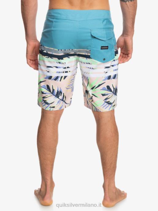 esso Quiksilver uomini tutti i giorni swell visione 20 pantaloncini da spiaggia blu delfino HTZR1617