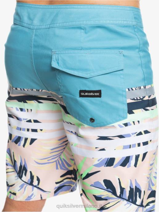 esso Quiksilver uomini tutti i giorni swell visione 20 pantaloncini da spiaggia blu delfino HTZR1617