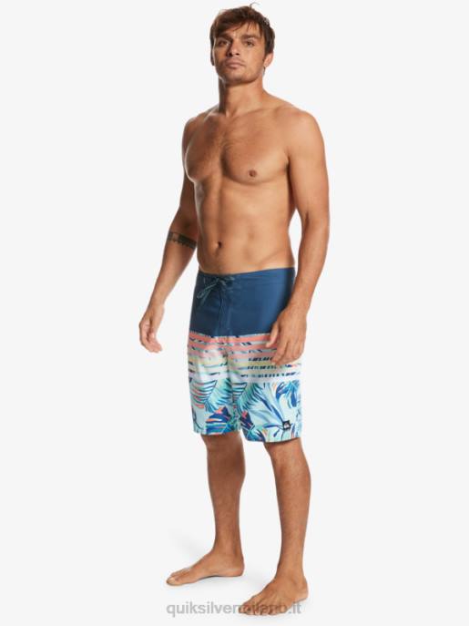 esso Quiksilver uomini tutti i giorni swell visione 20 pantaloncini da spiaggia insegne blu HTZR1616