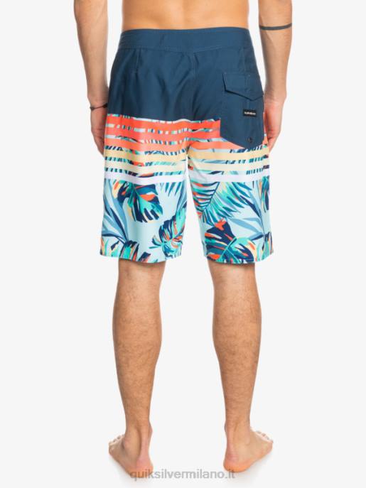 esso Quiksilver uomini tutti i giorni swell visione 20 pantaloncini da spiaggia insegne blu HTZR1616