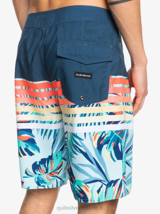 esso Quiksilver uomini tutti i giorni swell visione 20 pantaloncini da spiaggia insegne blu HTZR1616