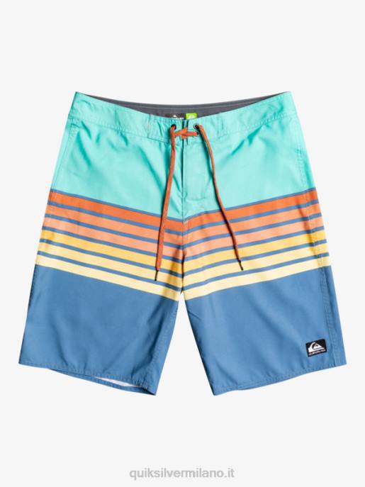 esso Quiksilver uomini tutti i giorni swell visione 20 pantaloncini da spiaggia piscina blu HTZR1619