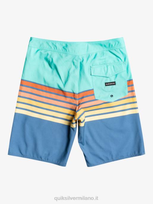 esso Quiksilver uomini tutti i giorni swell visione 20 pantaloncini da spiaggia piscina blu HTZR1619