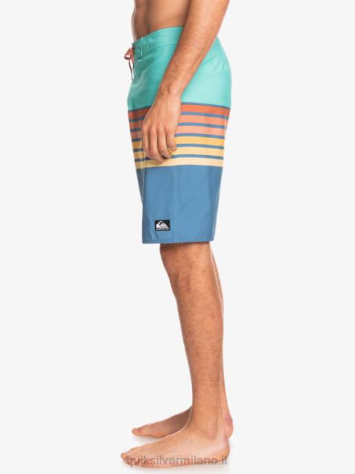 esso Quiksilver uomini tutti i giorni swell visione 20 pantaloncini da spiaggia piscina blu HTZR1619
