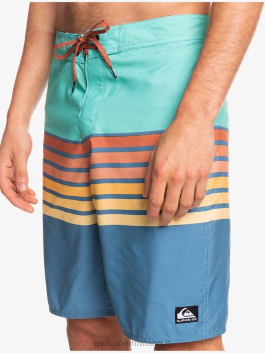 esso Quiksilver uomini tutti i giorni swell visione 20 pantaloncini da spiaggia piscina blu HTZR1619